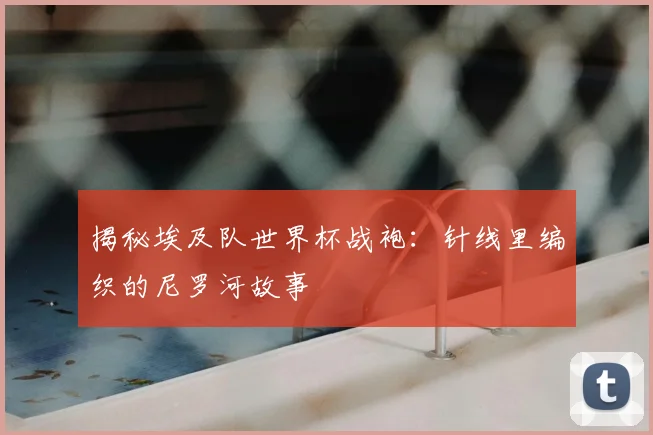 揭秘埃及队世界杯战袍：针线里编织的尼罗河故事